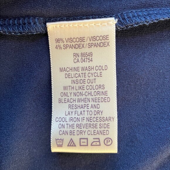 Tommy Bahama Deep Navy Long Open Front Cardigan Womens size S, NWOT - Picture 4 of 8